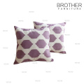 Wholesale plain decorative soft linen pillow for hotel and home